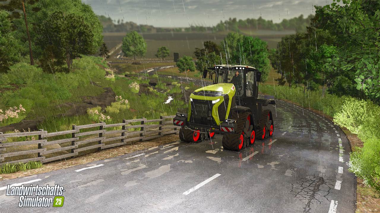 Weite Felder im Landwirtschafts-Simulator 25