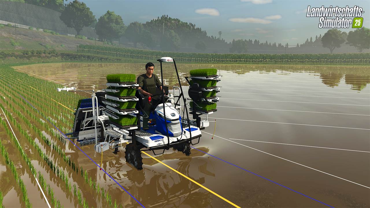 Gameplay-Szene aus dem Landwirtschafts-Simulator 25